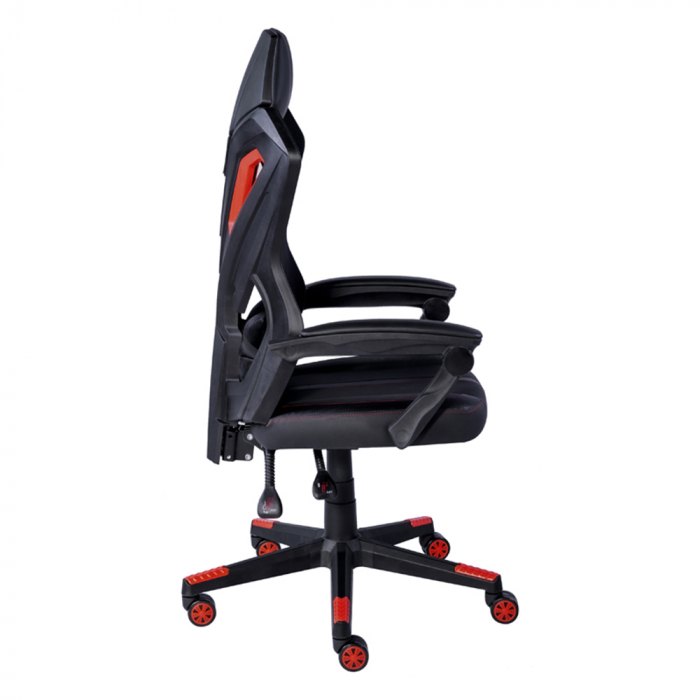 Scaun birou gaming ergonomic negru roșu Outrider cu suport lombar [3]
