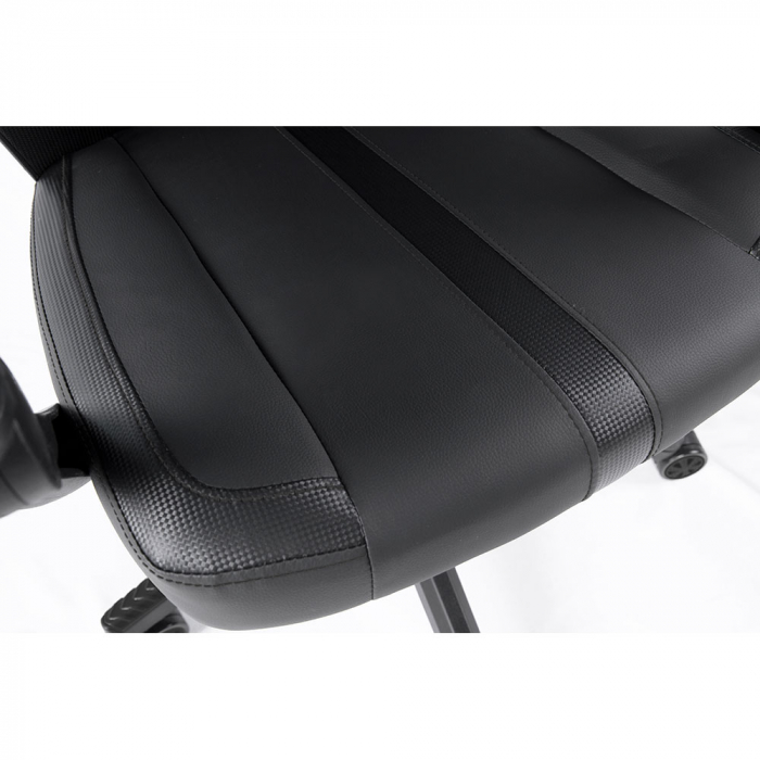 Scaun gaming de birou ergonomic negru Outrider cu spătar reglabil [6]