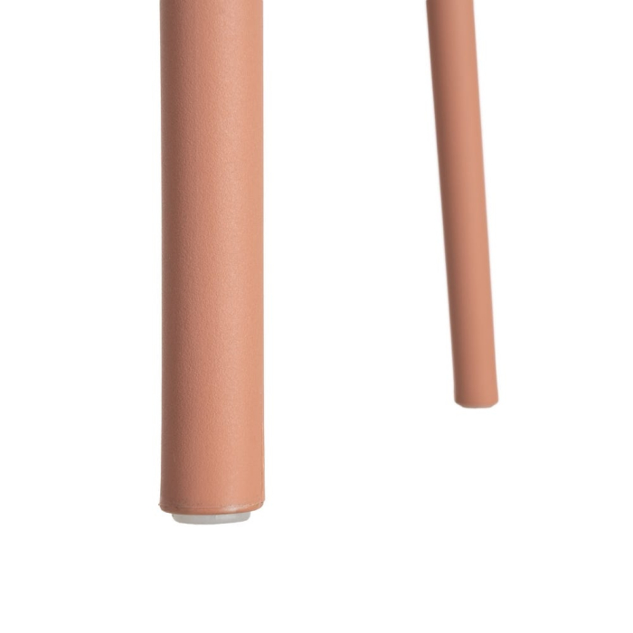 Scaun exterior stivuibil terracotta efect împletit [10]