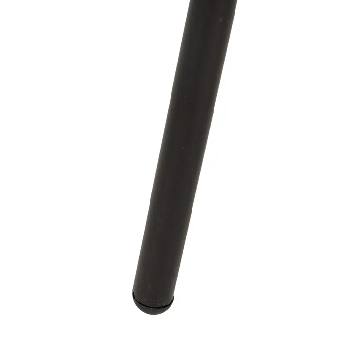Scaun FLORA, Catifea Metal, Negru [10]