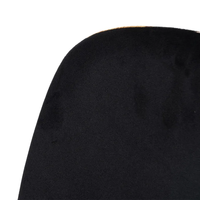Scaun FLORA plus, catifea metal, negru cu flori, de la creativdeco.ro [8]