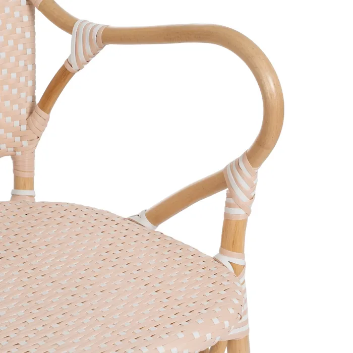 Scaun Gradina Olga PLUS, Ratan Natural - Bej - creativdeco.ro [7]