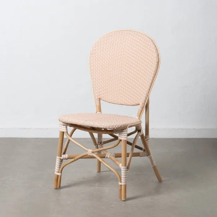 Scaun Gradina Olga, Ratan Natural Bej - creativdeco.ro [2]