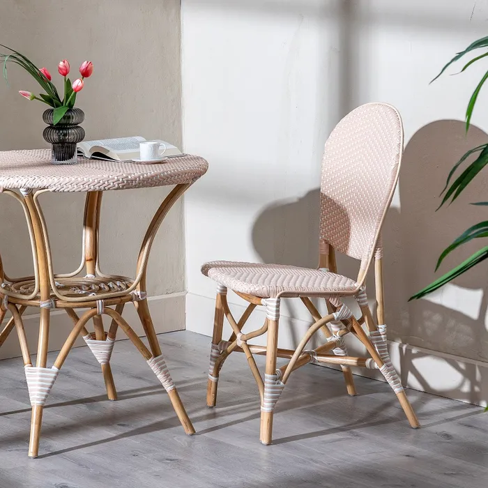 Scaun Gradina Olga, Ratan Natural Bej - creativdeco.ro [4]