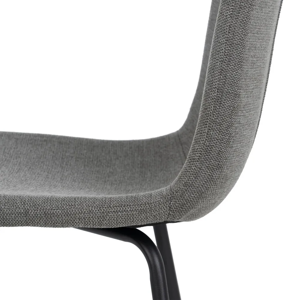 Scaun Gri cu Structura Moderna, Stofa Metal - CreativDeco.ro [8]