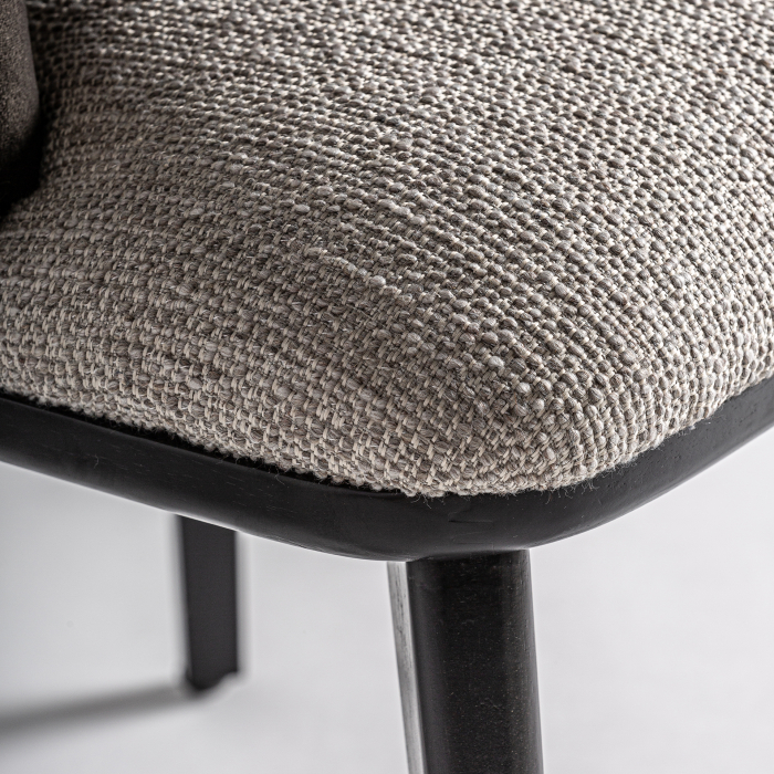 Scaun contemporan cauciuc MDF gri|Scaune moderne elegante [5]