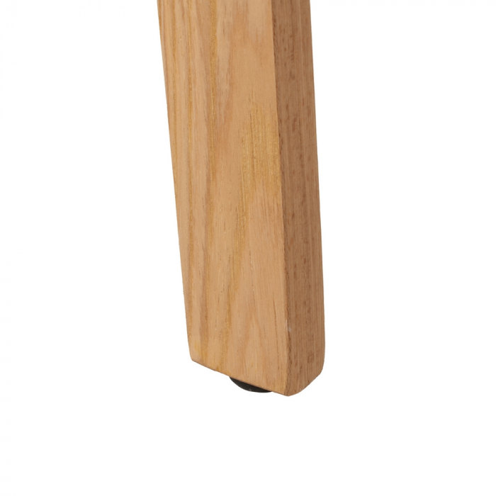 Scaun gri-natural din lemn elegant [11]