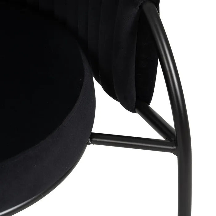Scaun Hermoso Negru, Sofa, Metal - creativdeco.ro [8]