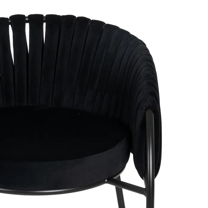 Scaun Hermoso Negru, Sofa, Metal - creativdeco.ro [7]