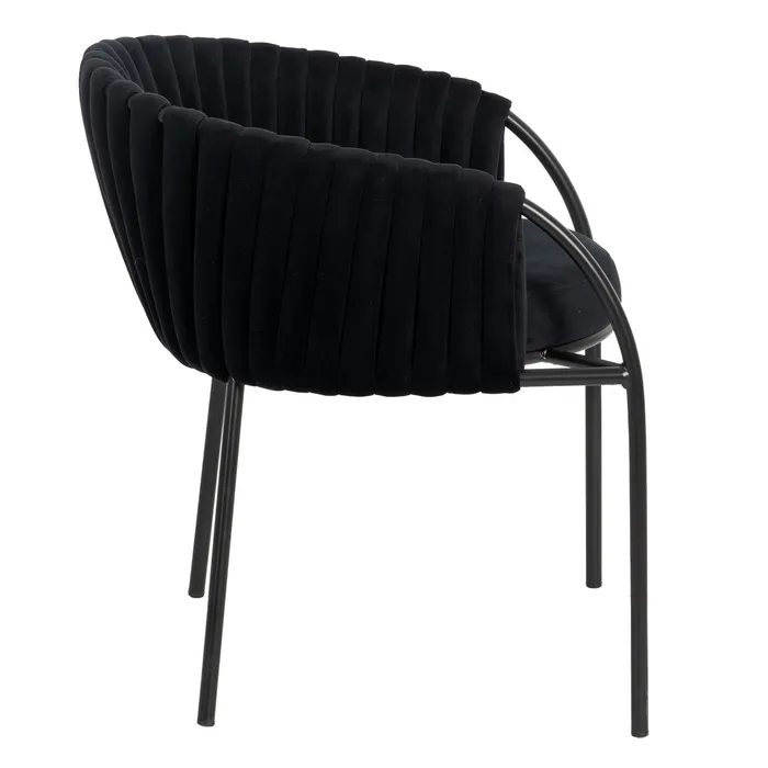 Scaun Hermoso Negru, Sofa, Metal - creativdeco.ro [3]