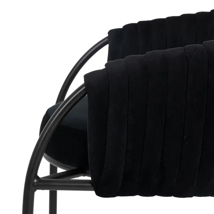 Scaun Hermoso Negru, Sofa, Metal - creativdeco.ro [9]