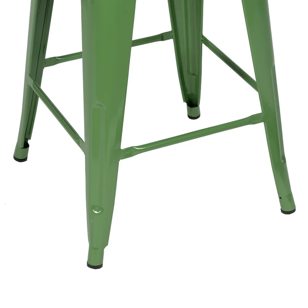 Scaun insula Dallas, metal verde [5]