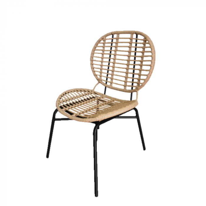 Scaun natural negru 59x63x87 cm [5]