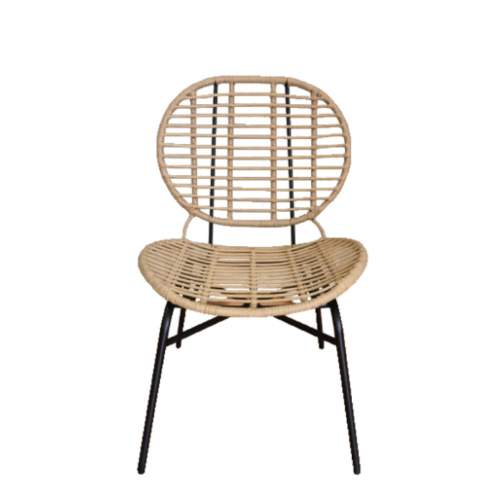 Scaun natural negru 59x63x87 cm [4]