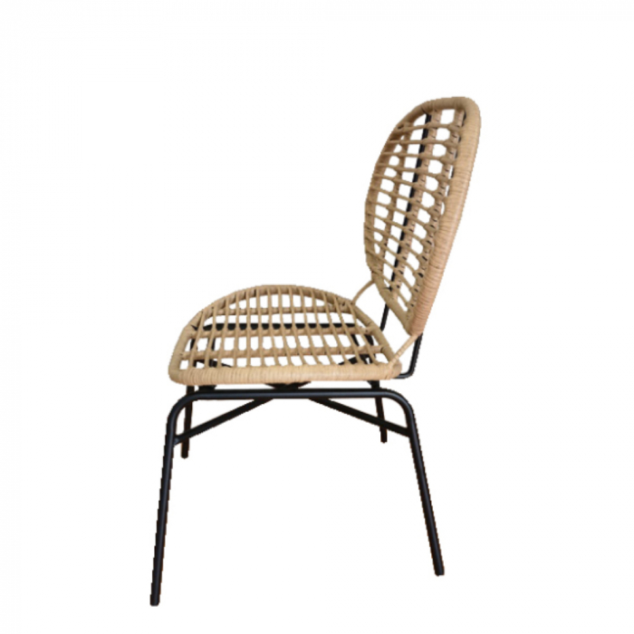 Scaun natural negru 59x63x87 cm [6]