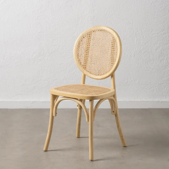 Scaun Lemn Natural Ratan - creativdeco.ro [2]