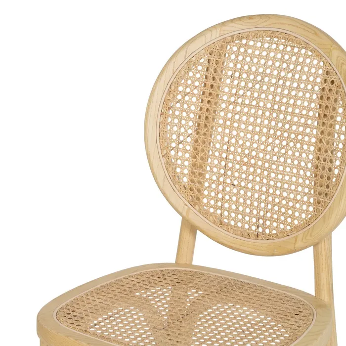 Scaun Lemn Natural Ratan - creativdeco.ro [6]