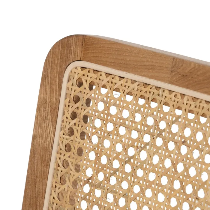 Scaun Lemn Natural, Ratan, Stofa Bej - creativdeco.ro [11]