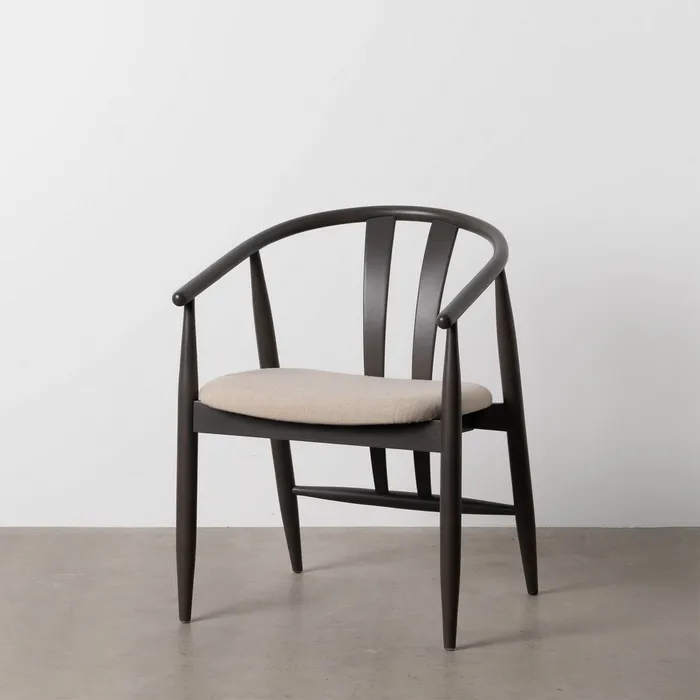 Scaun Lemn Stejar Toledo, Negru-Gri - creativdeco.ro [2]