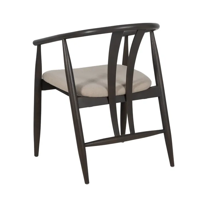 Scaun Lemn Stejar Toledo, Negru-Gri - creativdeco.ro [5]