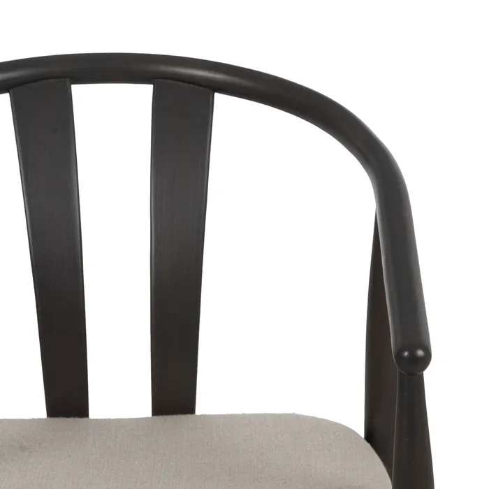 Scaun Lemn Stejar Toledo, Negru-Gri - creativdeco.ro [7]