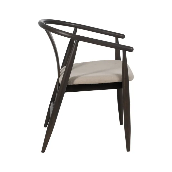 Scaun Lemn Stejar Toledo, Negru-Gri - creativdeco.ro [3]