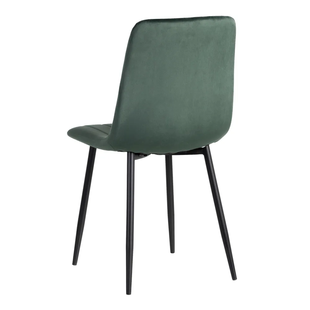 Scaun Tapitat Catifea Verde, Catifea Metal - CreativDeco.ro [5]