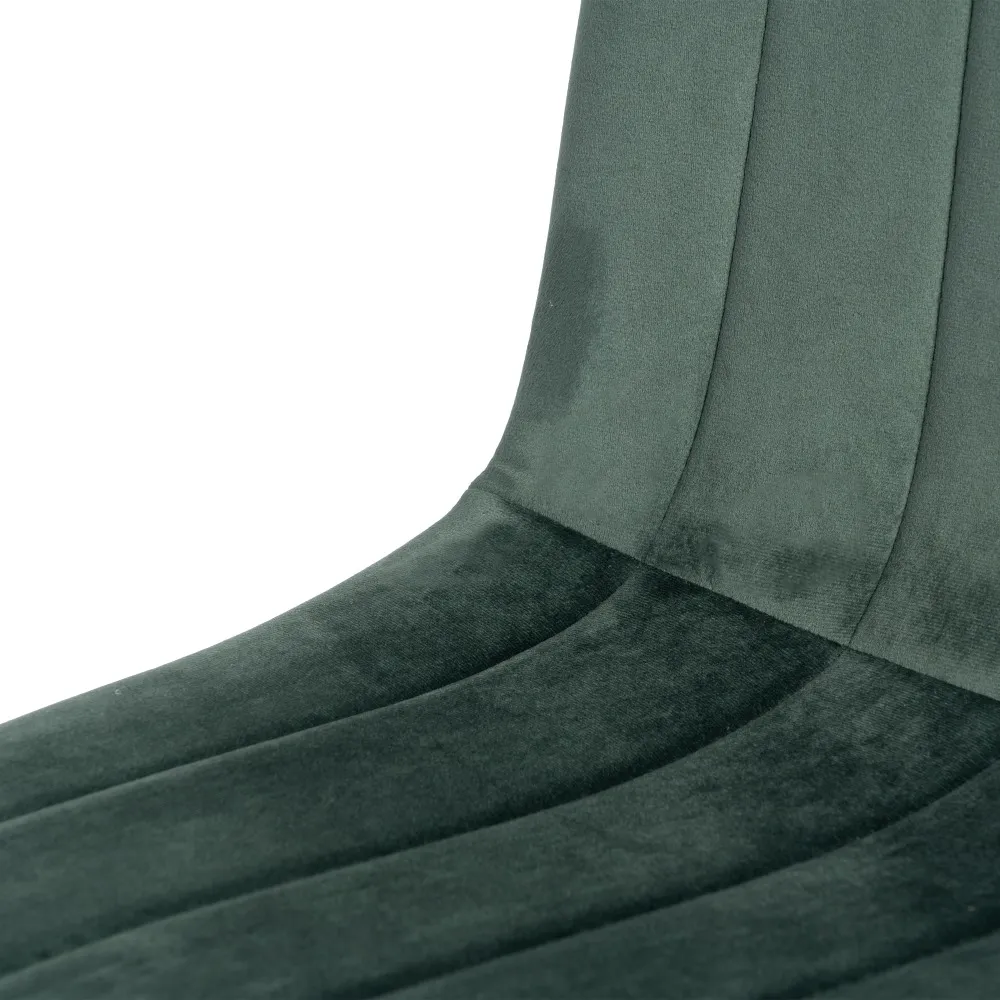 Scaun Tapitat Catifea Verde, Catifea Metal - CreativDeco.ro [10]