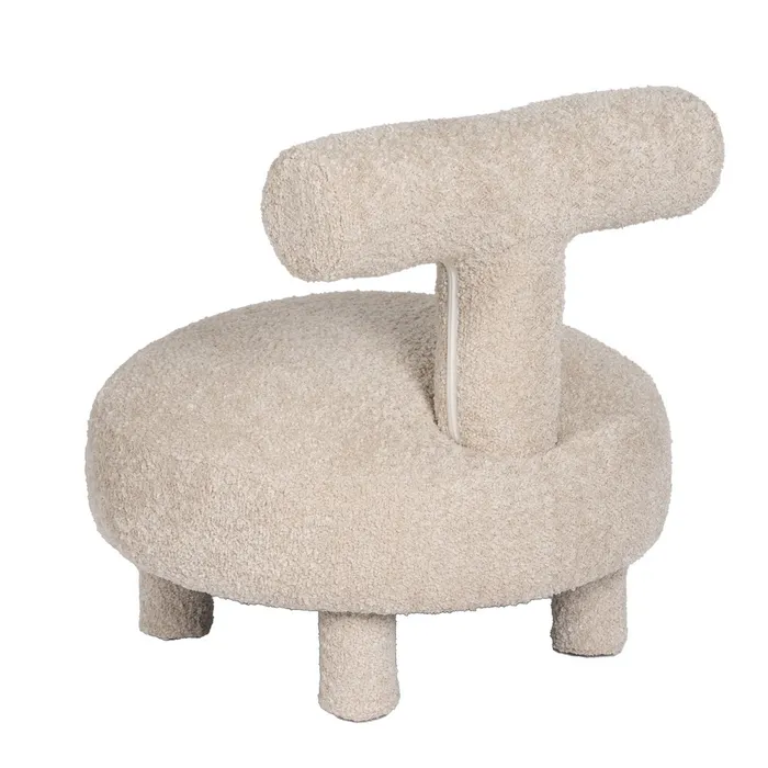 Scaun taburet Little Yokohama Crem - creativdeco.ro [4]
