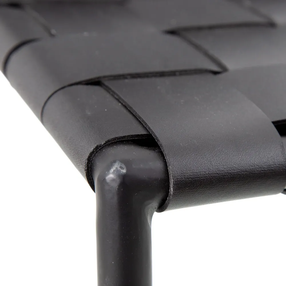 Scaun Living Negru Piele Naturala - creativdeco.ro [7]