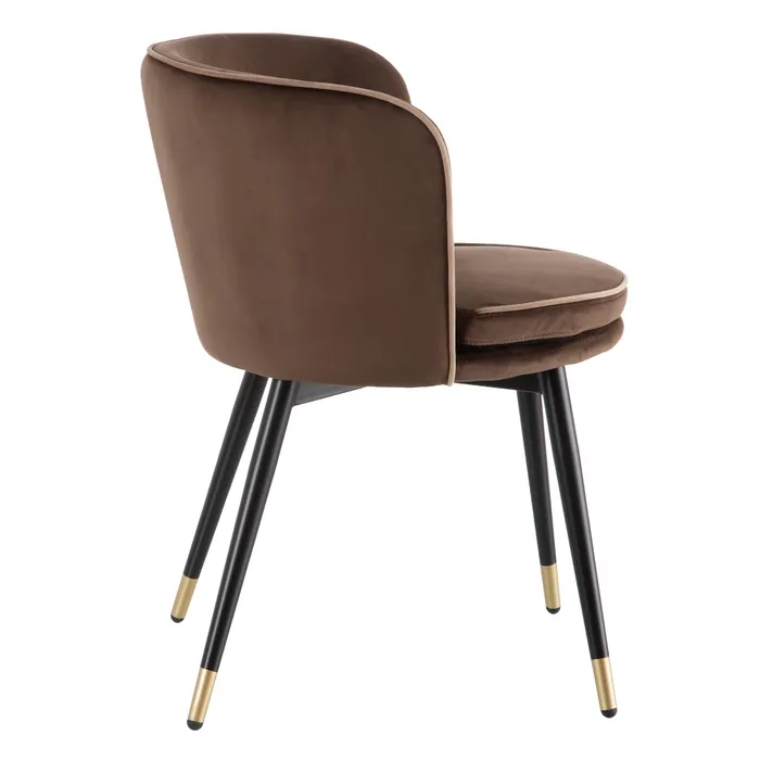 Scaun Lola Maro, Catifea, Metal - creativdeco.ro [3]