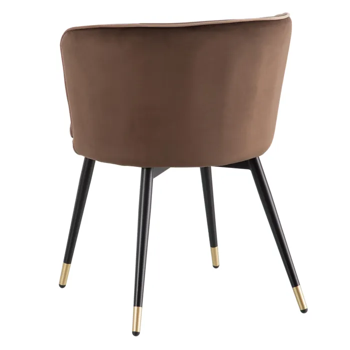 Scaun Lola Maro, Catifea, Metal - creativdeco.ro [5]
