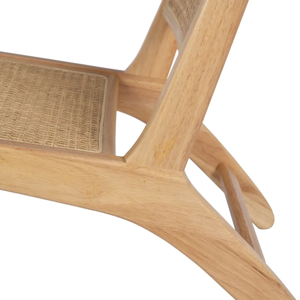 Scaun lounge lemn ratan natural - creativdeco.ro [9]