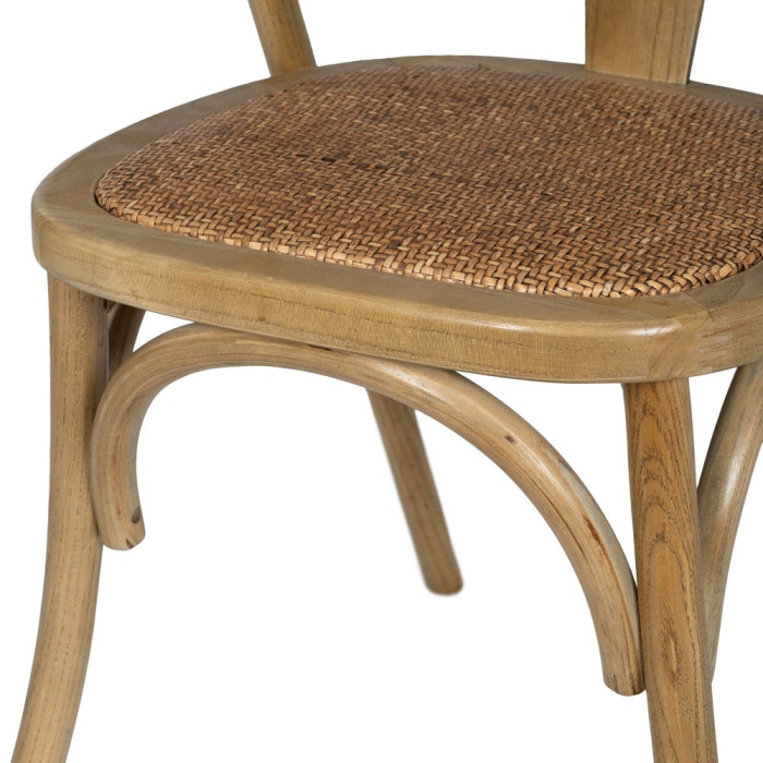 Scaun maro lemn si ratan|Scaune elegante pentru interioare rustice [11]