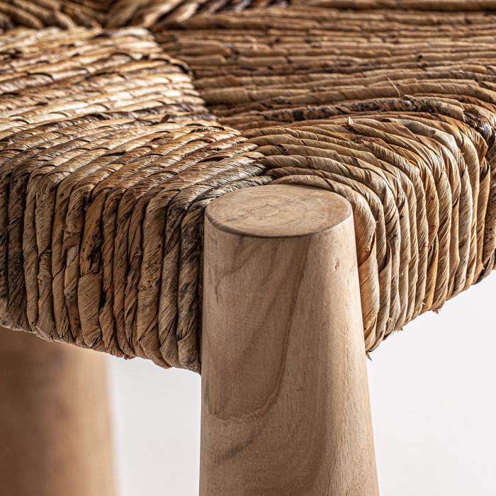 Scaun lemn tec natural|Scaune dining naturale [5]