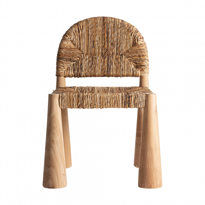 Scaun lemn tec natural|Scaune dining naturale [2]