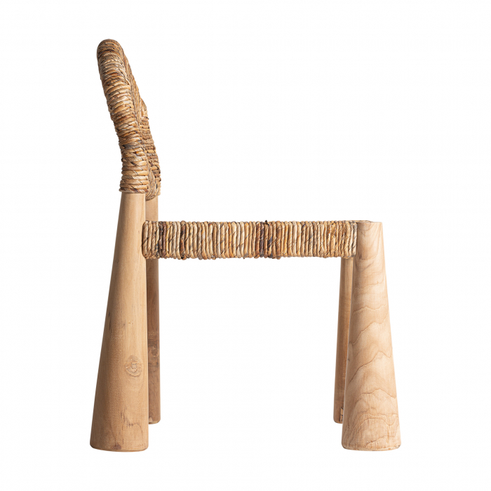 Scaun lemn tec natural|Scaune dining naturale [3]
