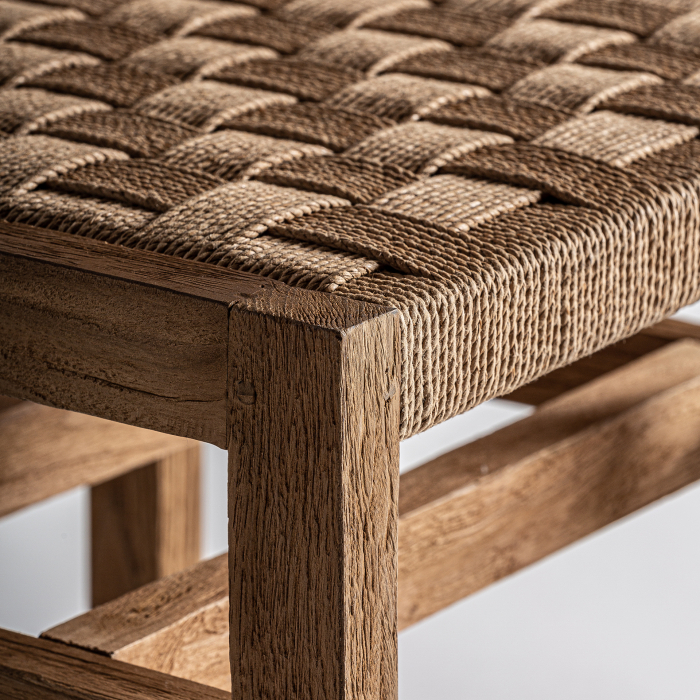 Scaun clasic lemn tec si franghie|Scaune dining elegante [5]