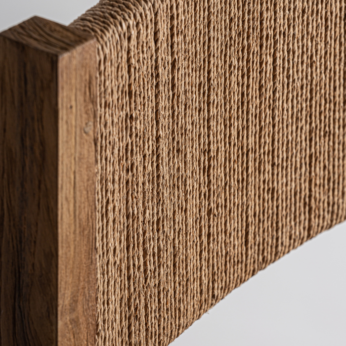 Scaun clasic lemn tec si franghie|Scaune dining elegante [7]