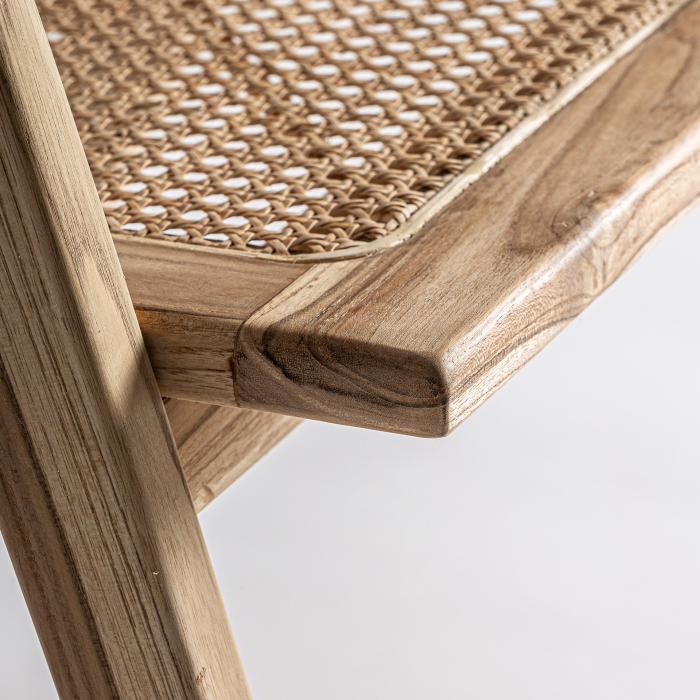 Scaun contemporan lemn tec si radacina|Scaune moderne [5]