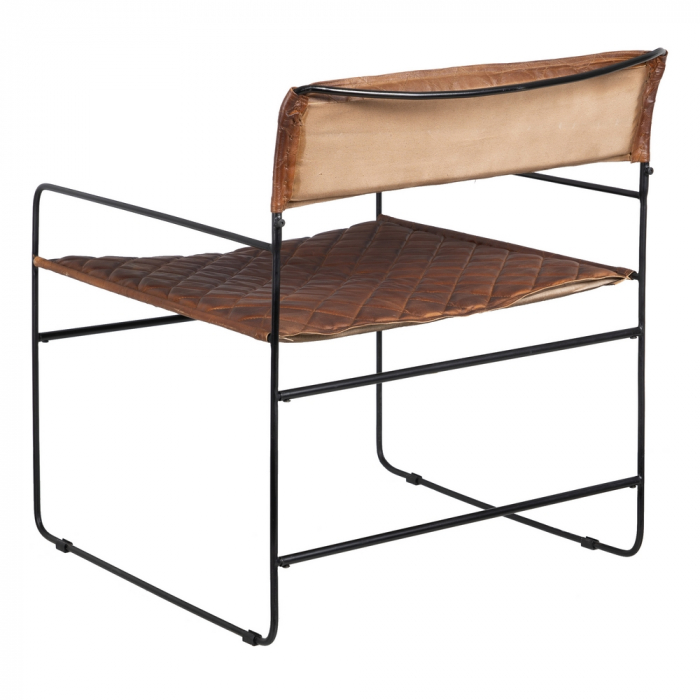 Scaun Lounge Industrial CreativDeco - Mobilier de Relaxare pentru Interioare Contemporane [4]