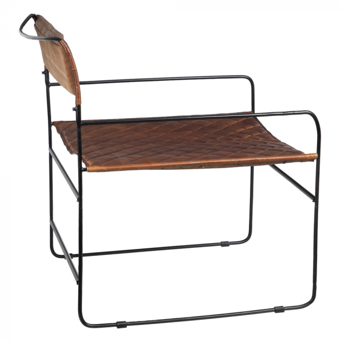 Scaun Lounge Industrial CreativDeco - Mobilier de Relaxare pentru Interioare Contemporane [3]