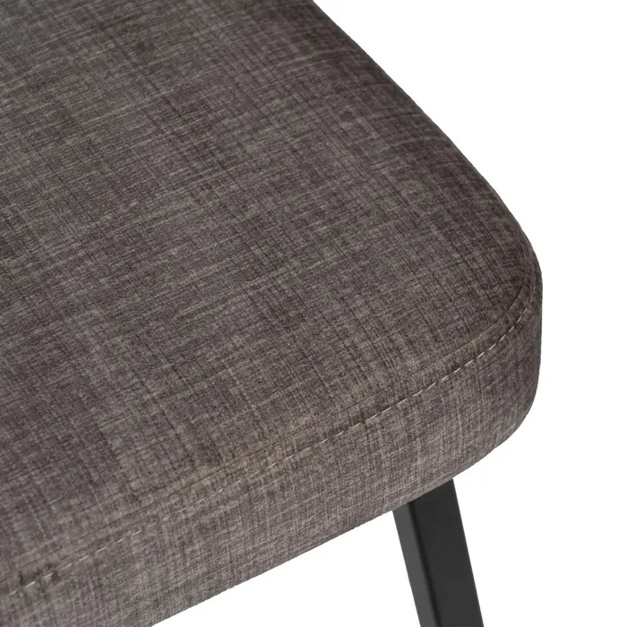 Scaun Modern Stofa Gri, Metal Negru - creativdeco.ro [7]