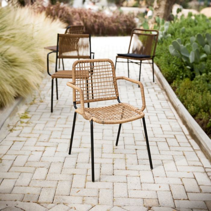 Scaun natural inchis Hang - design contemporan elegant [2]