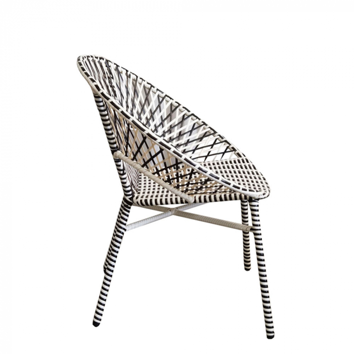 Scaun negru alb Granada - design elegant [4]