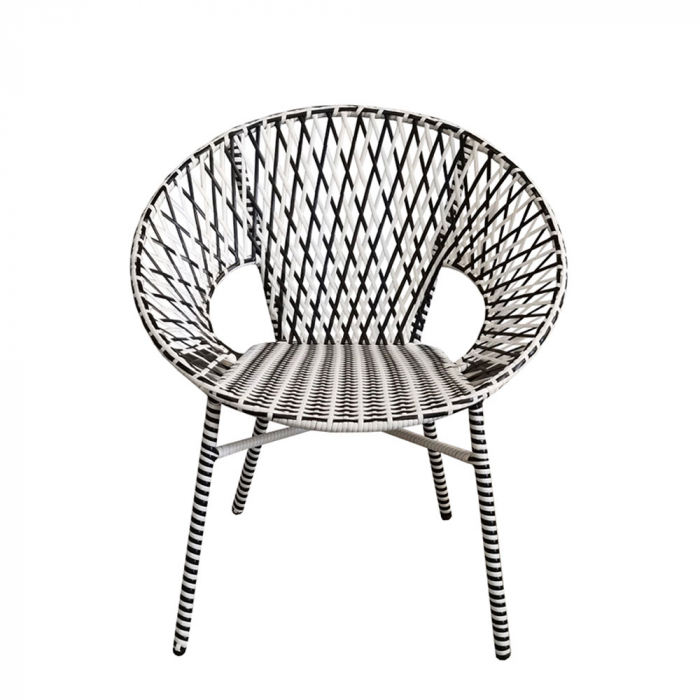 Scaun negru alb Granada - design elegant [2]