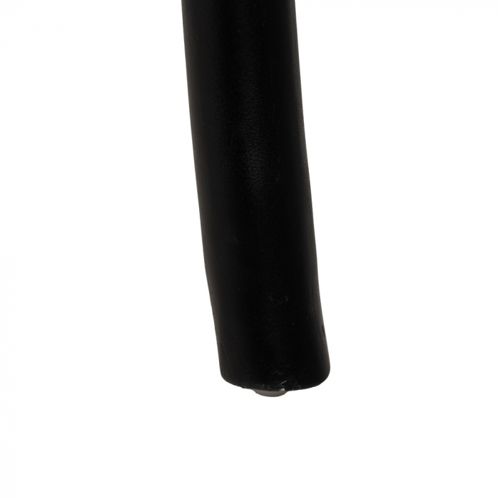 Scaun negru din lemn minimalist [11]