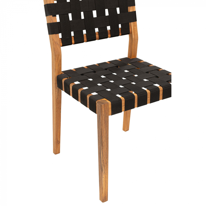 Scaun modern Hastag acacia negru [5]