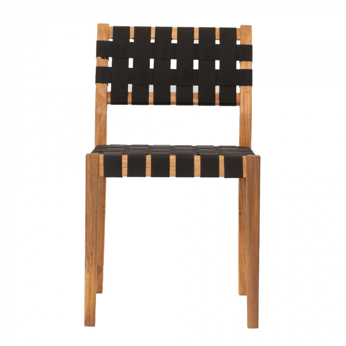 Scaun modern Hastag acacia negru [2]