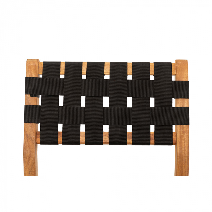 Scaun modern Hastag acacia negru [6]
